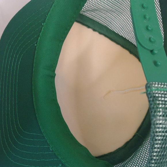 Vintage Meadow Mt. Homes The Good Guys Cap M/L Snap Back Green Foam Trucker Hat - Picture 9 of 9